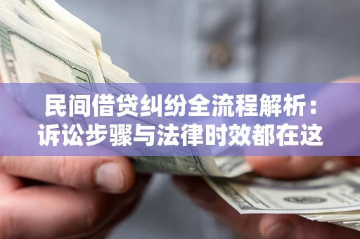 武汉民间借贷纠纷全流程解析：诉讼步骤与法律时效都在这儿了