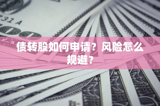 武汉债转股如何申请？风险怎么规避？